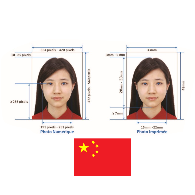 Photo visa Chine